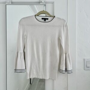 Banana Republic peplum sleeve sweater